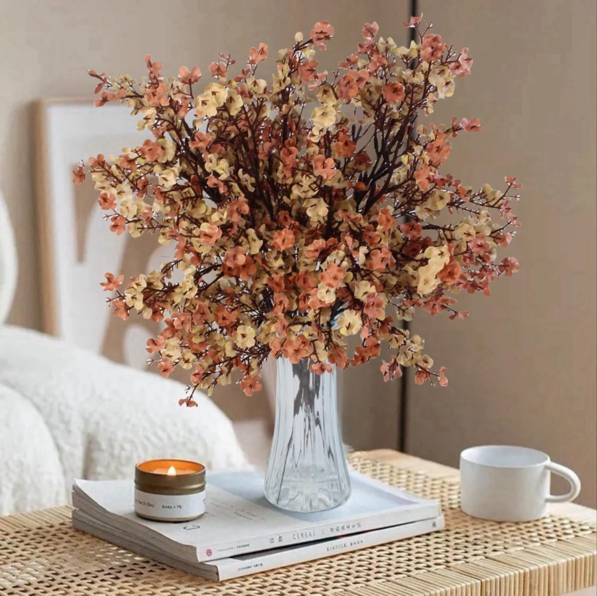 10 Pcs Baby’s Breath Artificial Flowers Silk Flowers Gypsophila Faux Flowers …