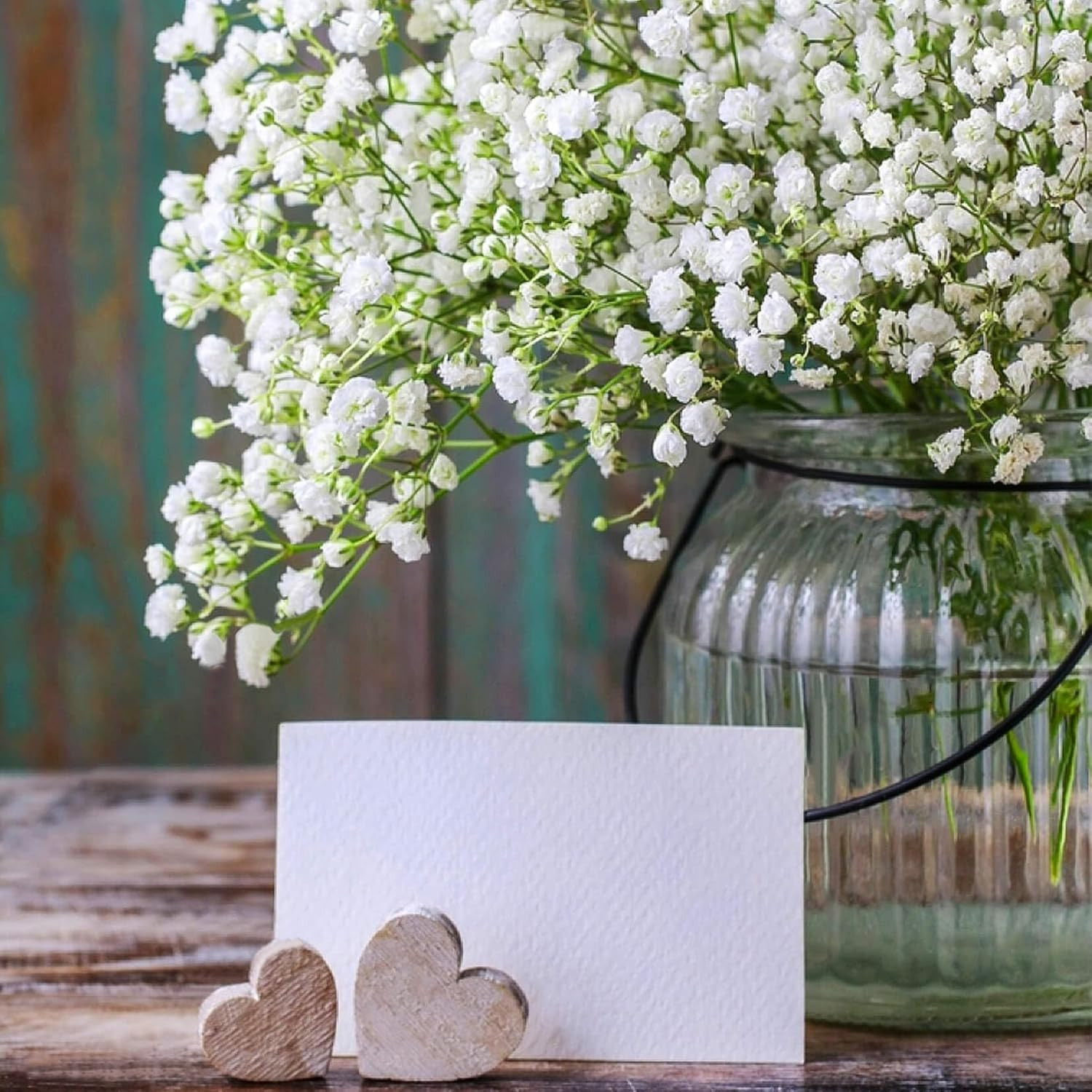 10PCS Baby Breath Artificial Flowers Fake Babys Breath Gypsophila Flowers Bulk R