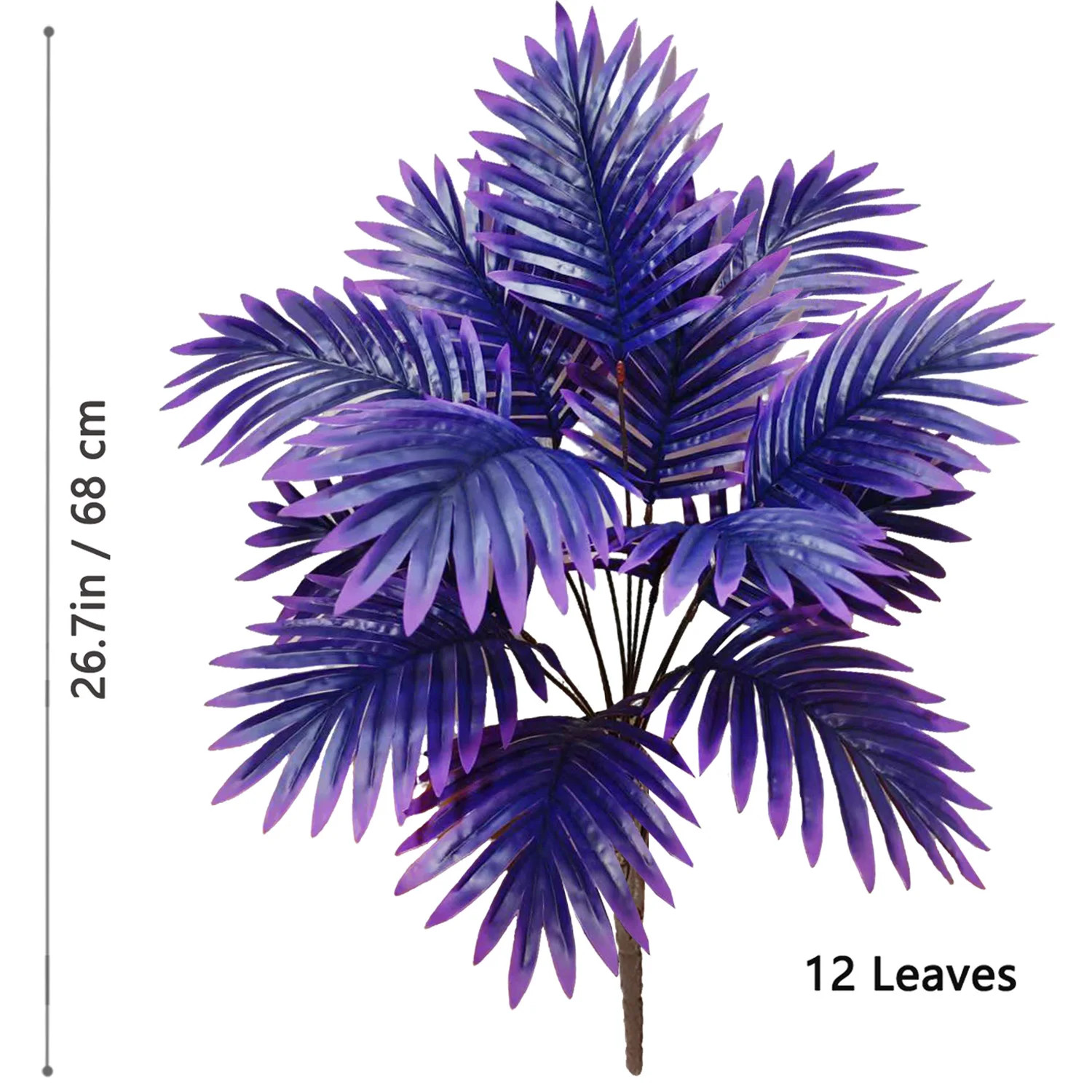 53-123cm Artificial Palm Tree Tropical Green Fake Plant Home Garden Decor