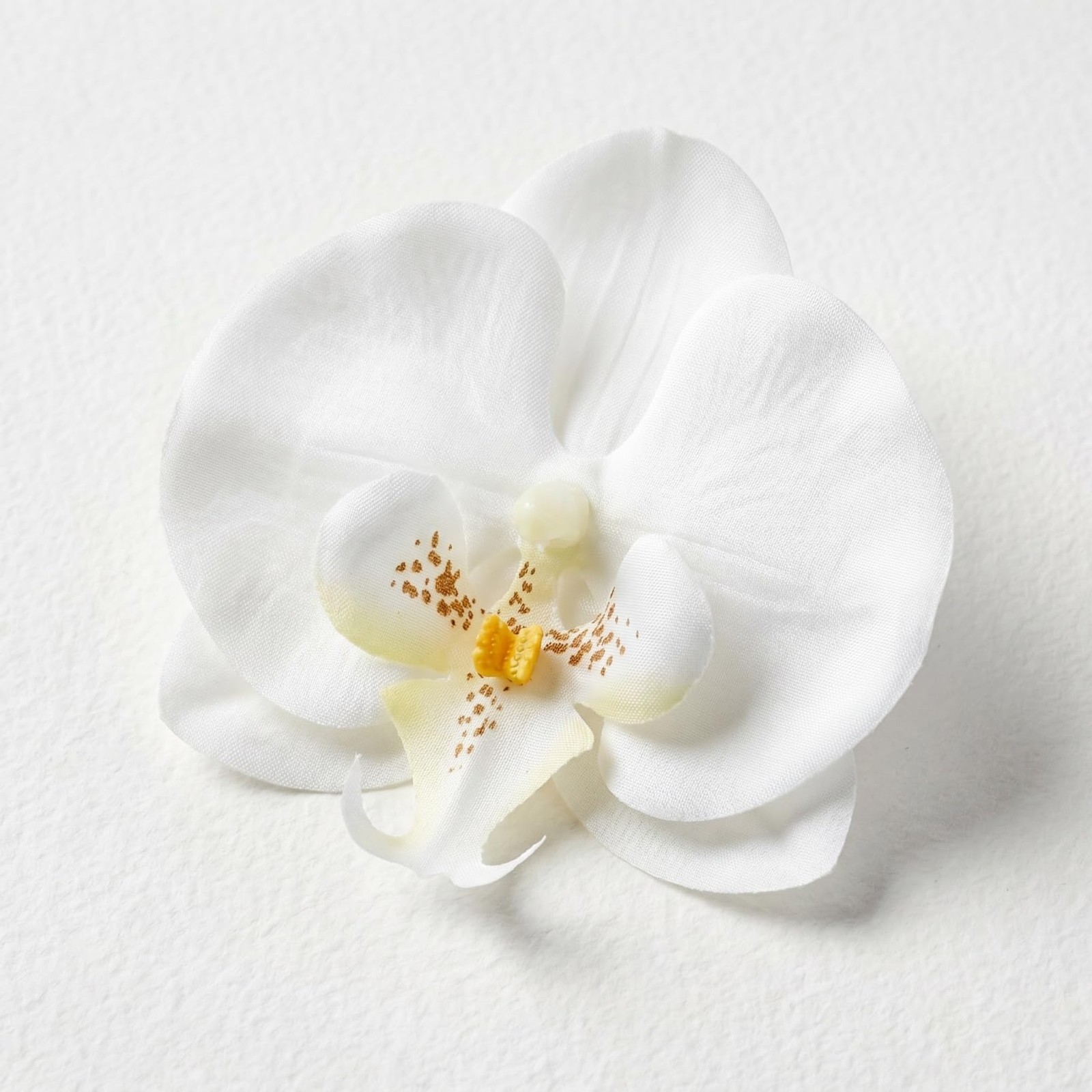 5PCS Hawaiian Flower Hair Clips,Fake Orchid Fabric Flower for Crafts Home Wed…