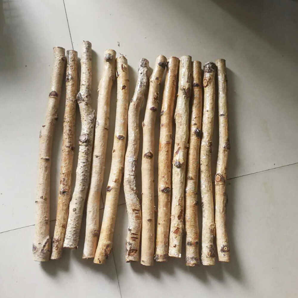 1Pc Natural Dried Tree Branch Birch Stick Flower Home Garden Party Floral Decor
