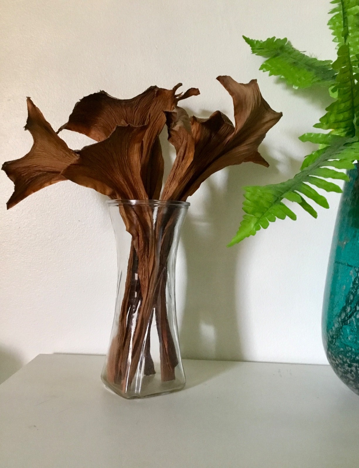 Fall Floral Arrangement Dried Decor 10pc