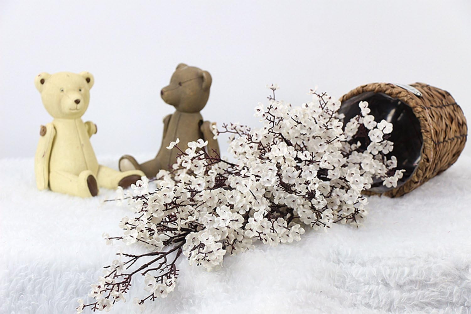 Small Artificial Flowers Realistic Faux Floral
