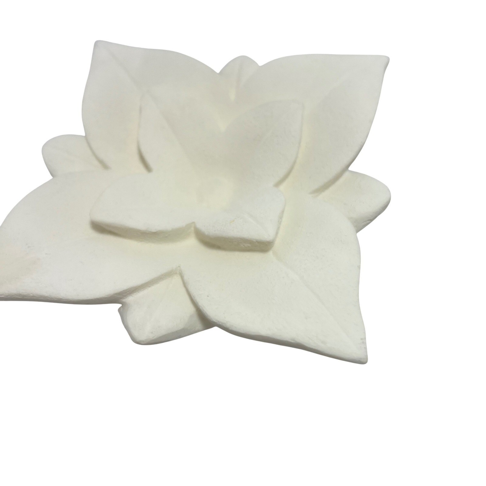 Set of 3 Victoria Hagan Perfect Pieces White Floral Wall Designer Wall Décor 7.5