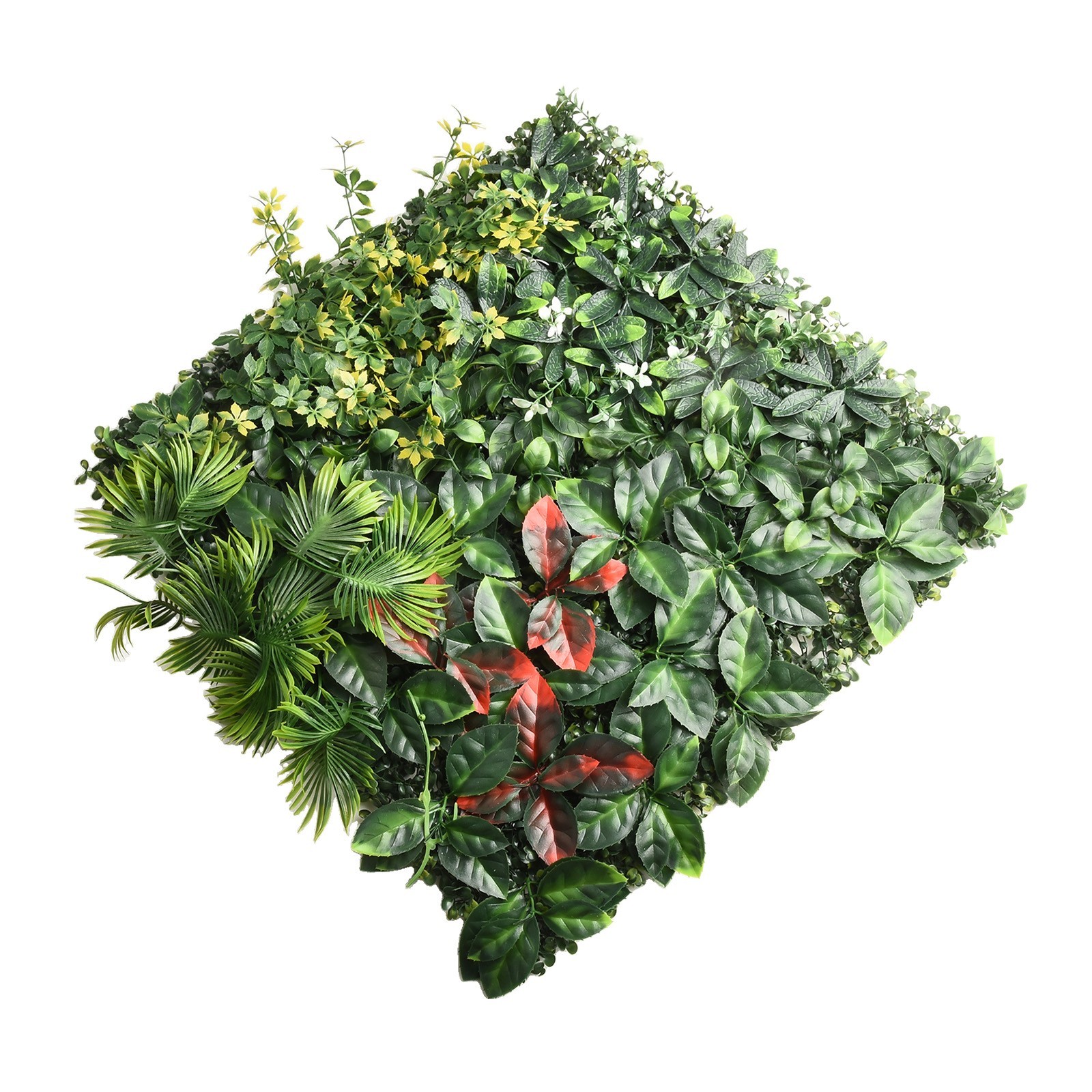 Green Plastic Lawn Plants for Home Decoration Easy to Clean and Maintain