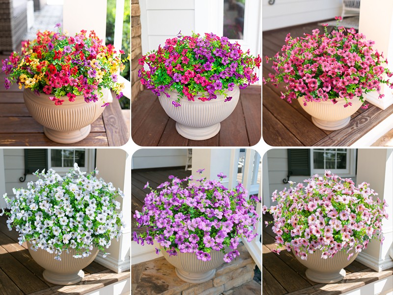 Artificial Flowers for Outdoor Indoor Garden Home Decoration, Faux Flower Daisy