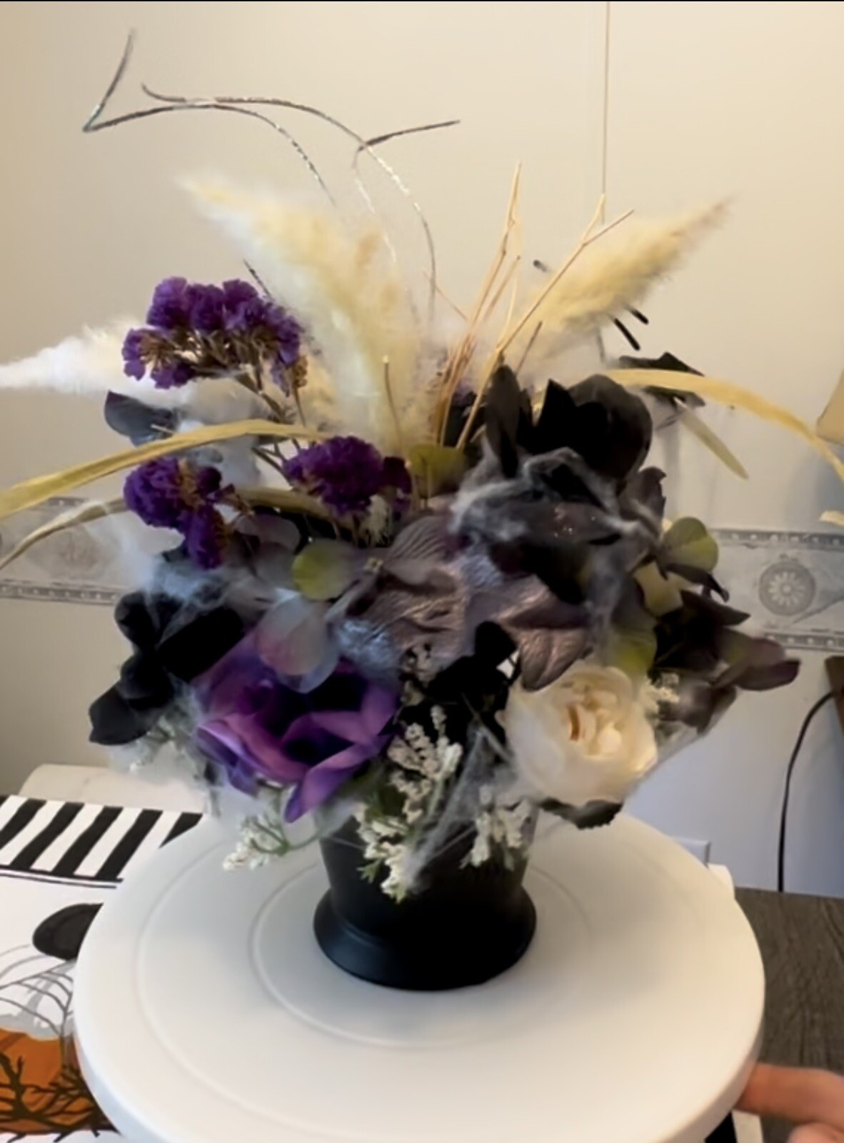 💥Halloween’s Table Decoration only One I Made Size:14×15”