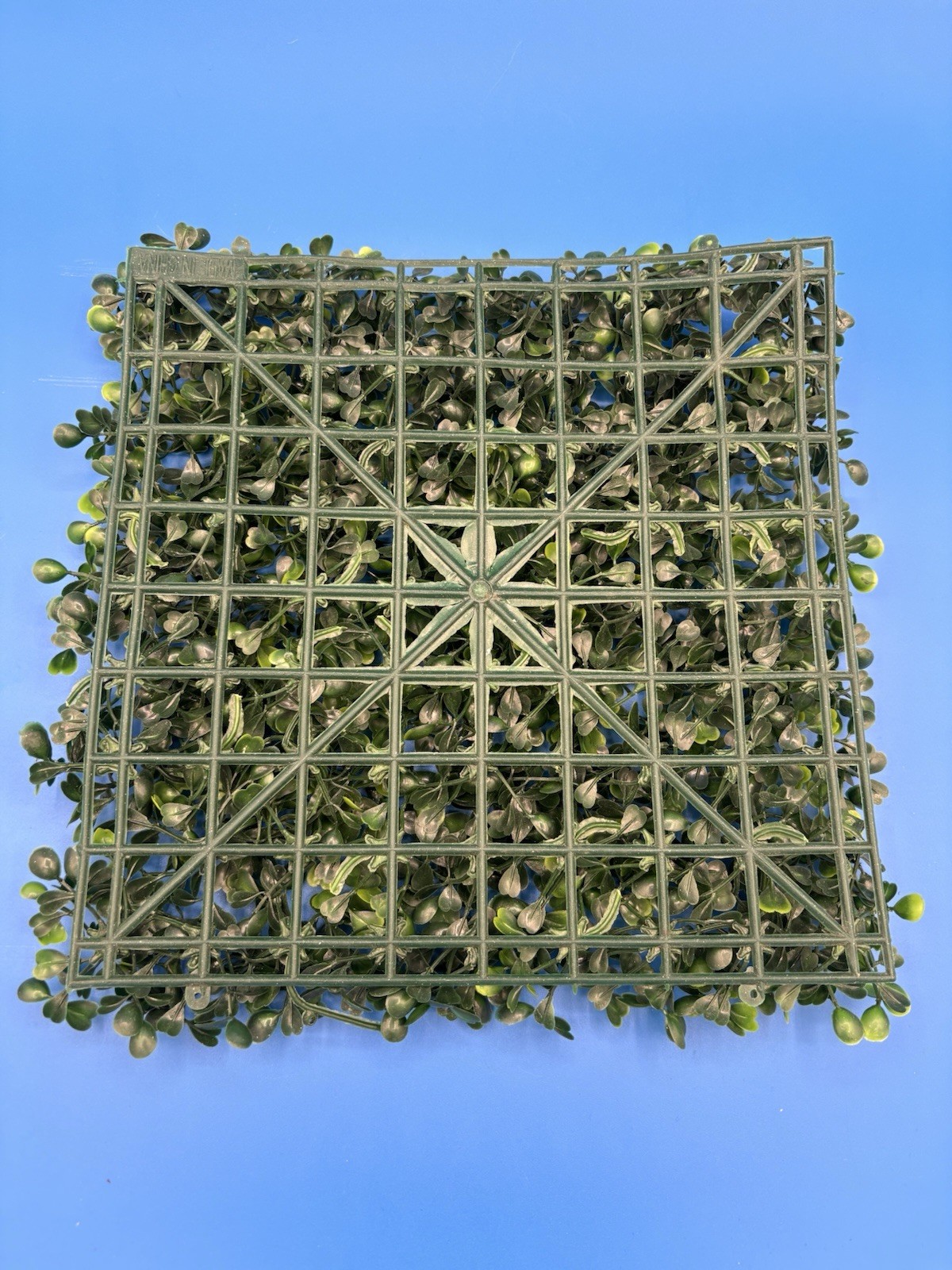 ouyuanwall Grass Wall Panels 12 Pcs 10″x 10″ Grass Wall Backdrop Panels Artif