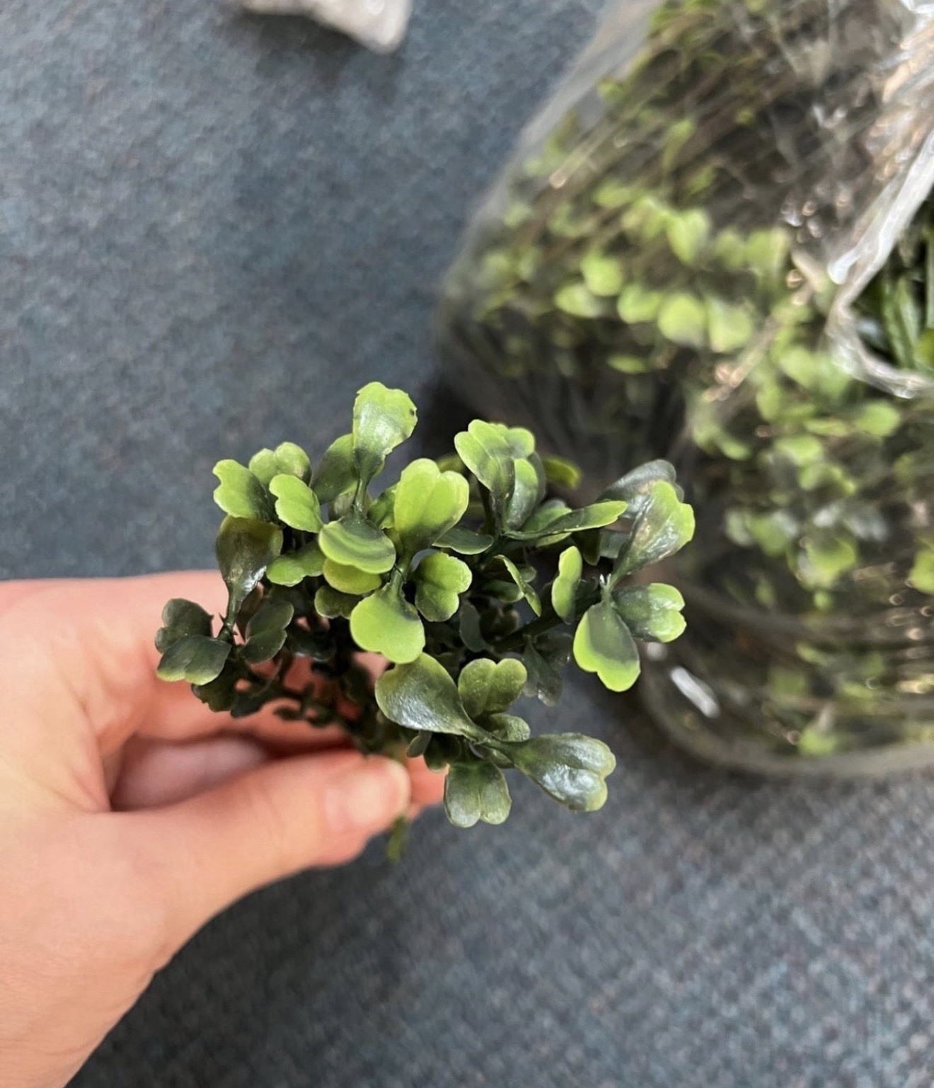 garland decor greens filler fluffy branches vintage picks plant Spring Foliage