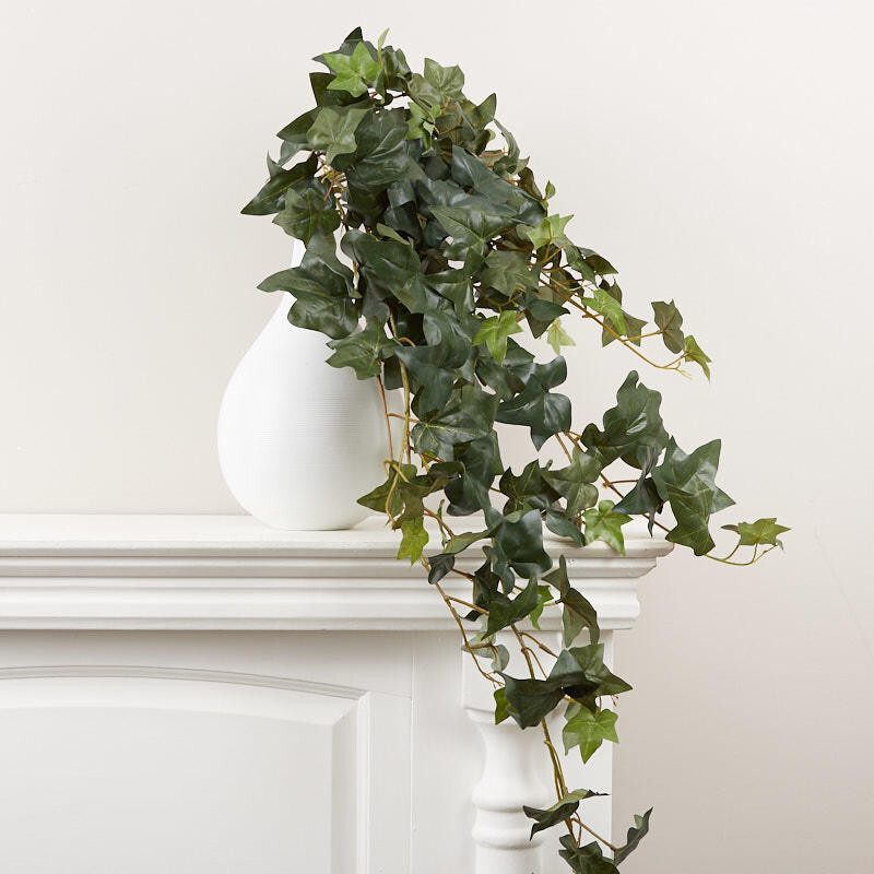Hanging Artificial Sage Ivy Bush