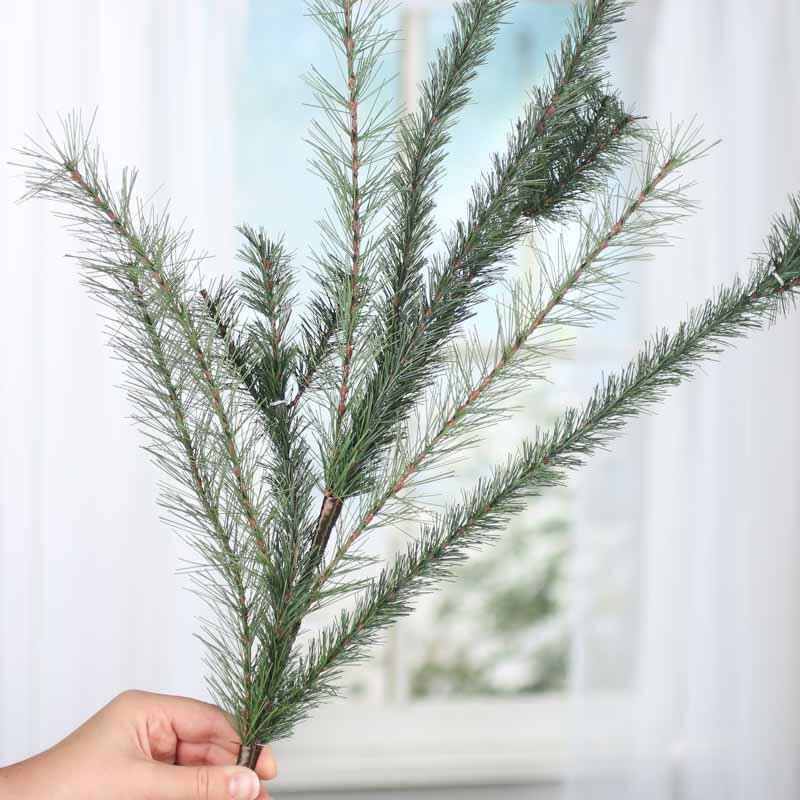 Lot of 2 Artificial Wispy Mixed Pine Embellishing 30″ Sprays