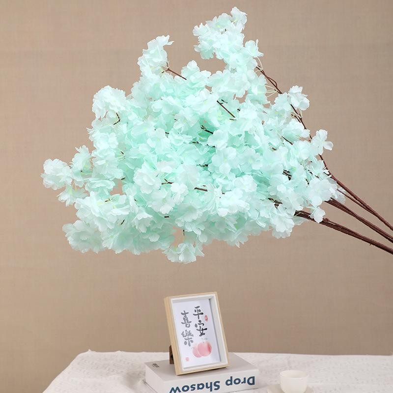2PCS Artificial Cherry Blossom Branch Wedding Arch Decoration Indoor Flowers
