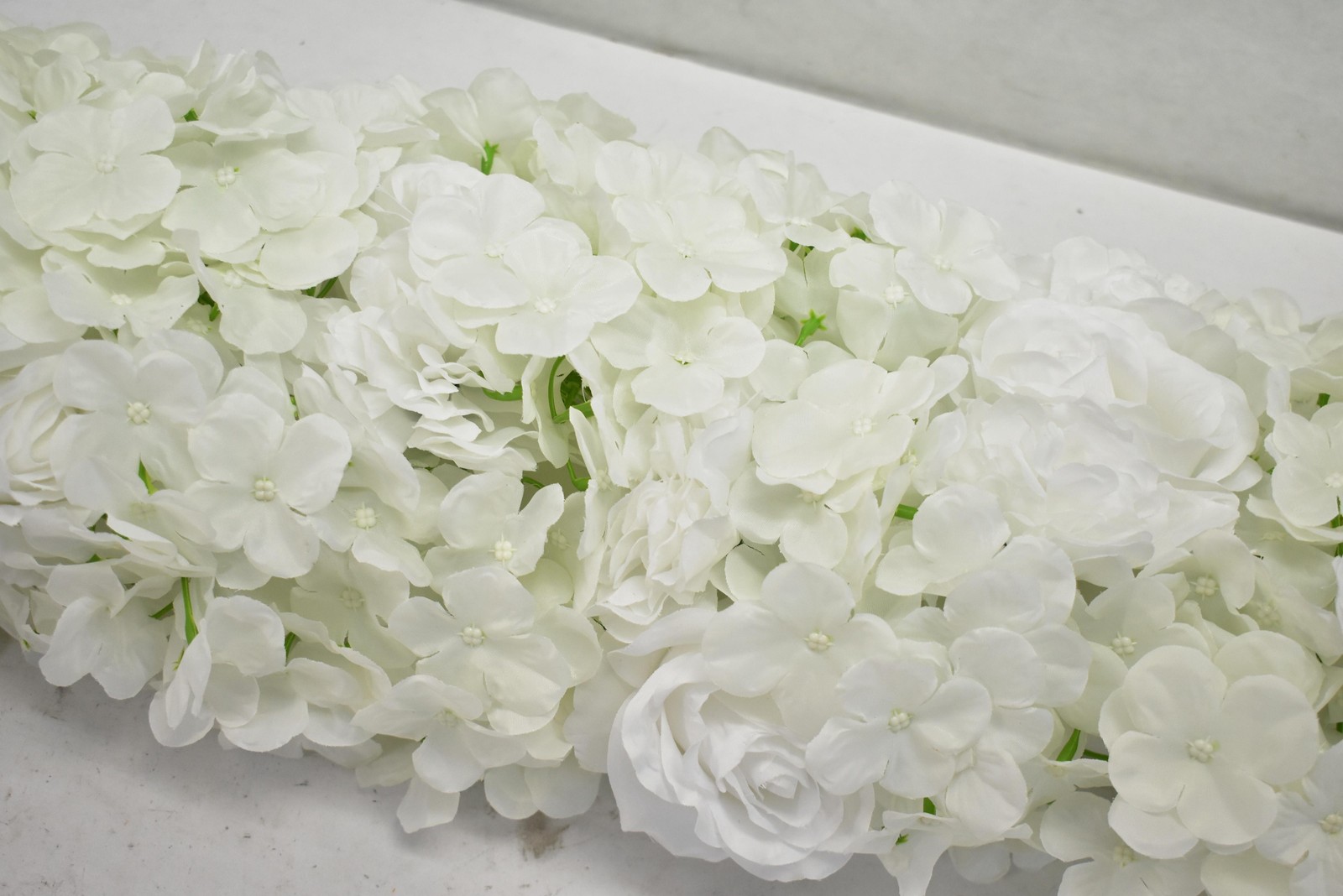 5pcs Artificial Hydrangea Rose Flower Arrangement Centerpiece 36in Wedding Decor