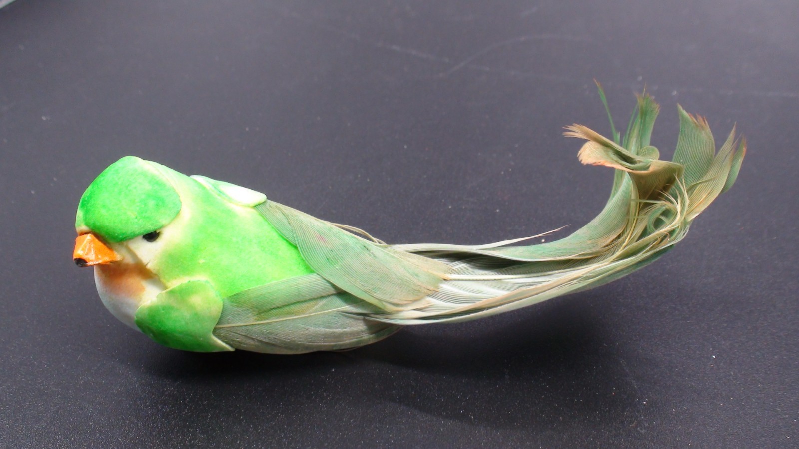 Set of 1 2 Artificial Birds for Decoration, Floral Arrangements with wires. #23