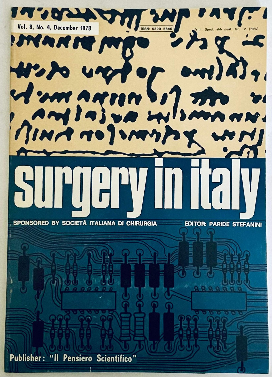 SURGERY IN ITALY | VOL. 8 no 4 DECEMBER 1978 | PARIDE STEFANINI –