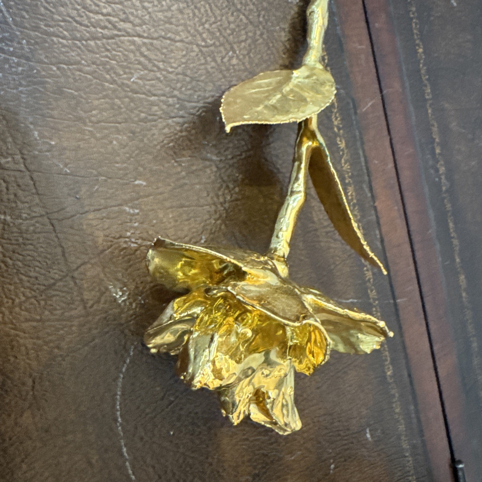24k Gold Plated Flower Rose
