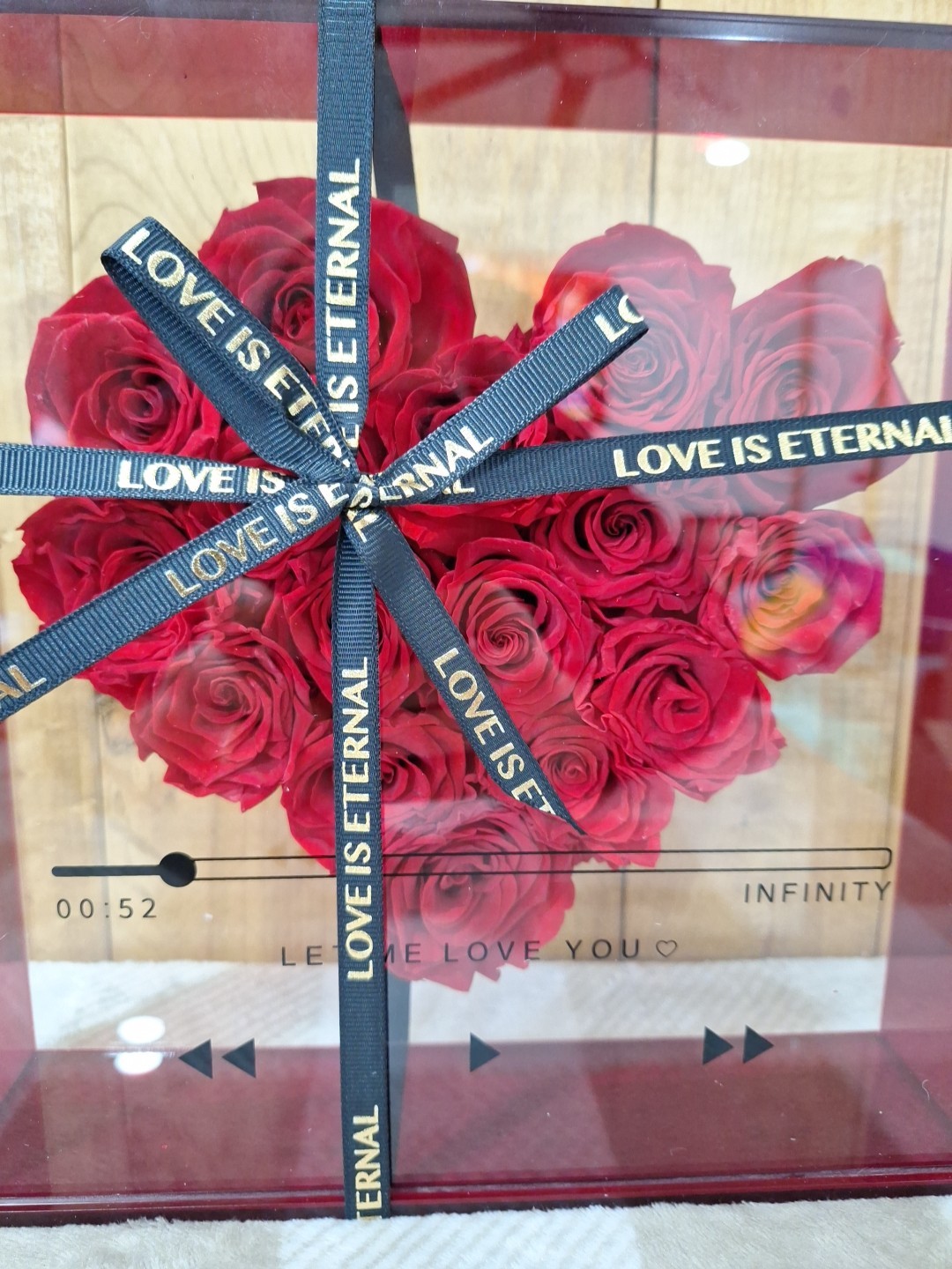 Forever Roses Red Preserved Roses Box Gifts