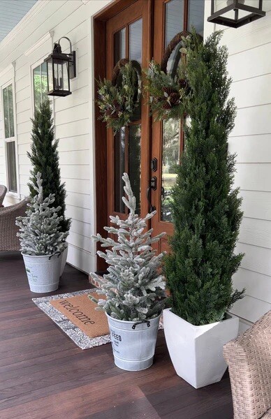 6′ Cedar Pine Artificial Topiary Tree Home Decor UV (Indoor/Outdoor)