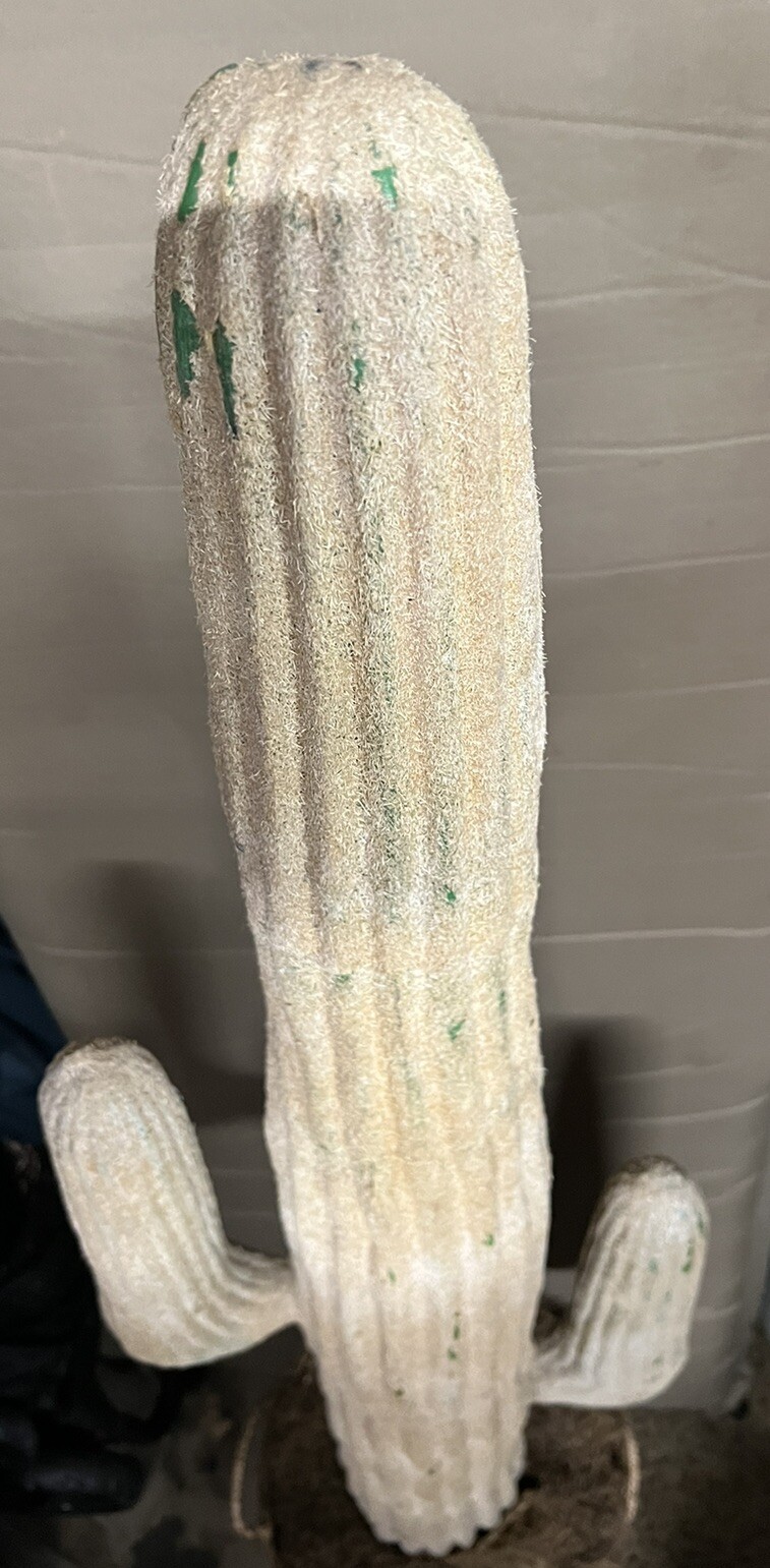 Artificial Cactus 51” Tall Fake Big Cactus Plants Faux Cacti In Planter Basket