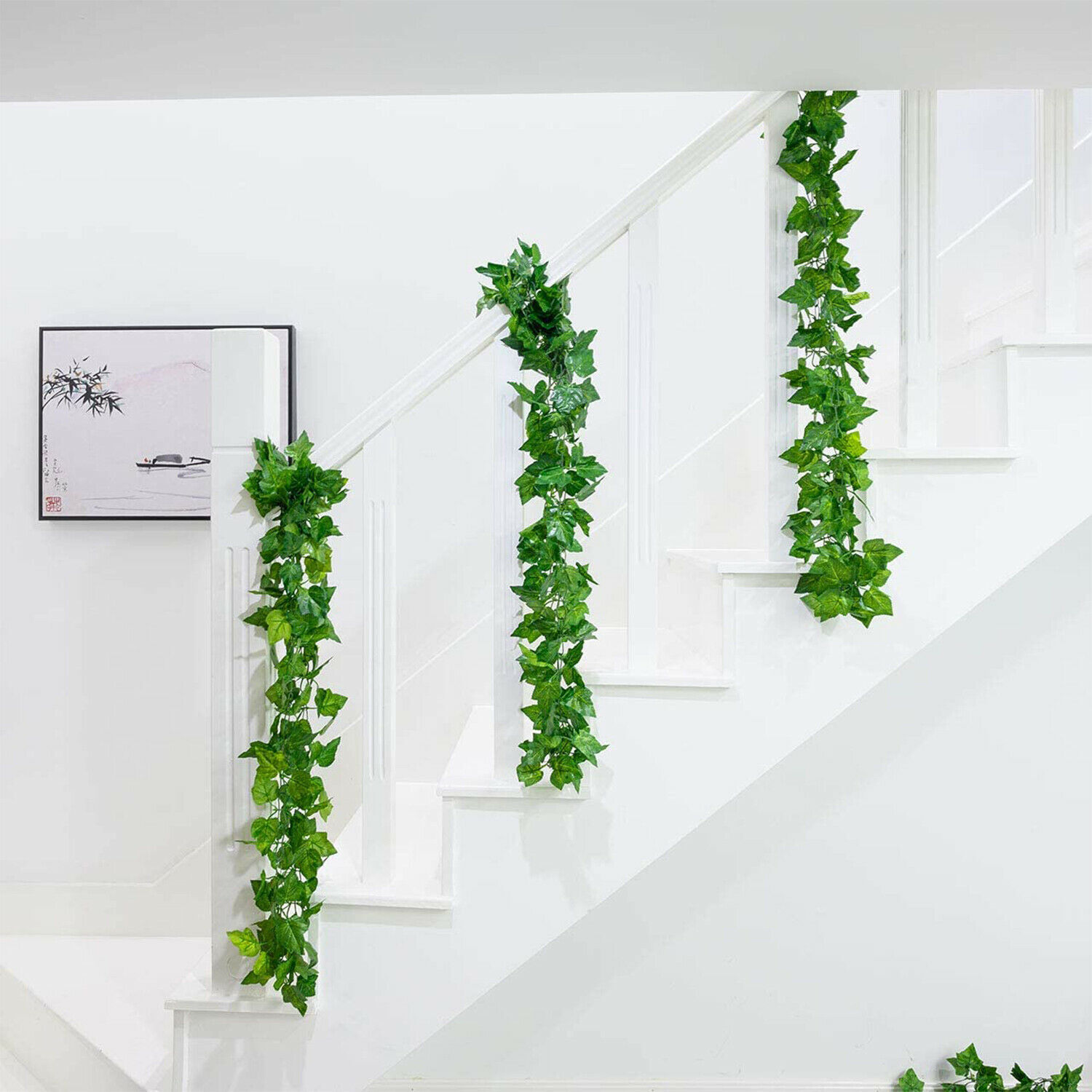 6PCS Fake Ivy Leaves Artificial Greenery Vines For Decor Room Decor Garland USA
