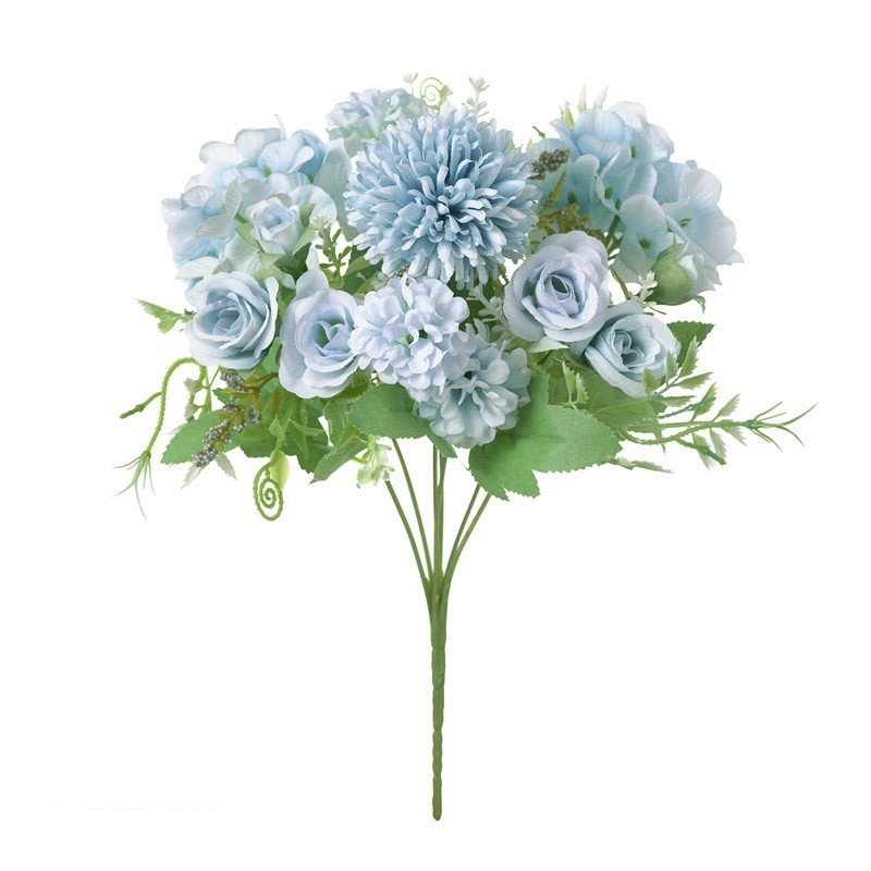 Silk Peony Artificial Fake Flowers Bunch Bouquet Home Wedding Party Decor
