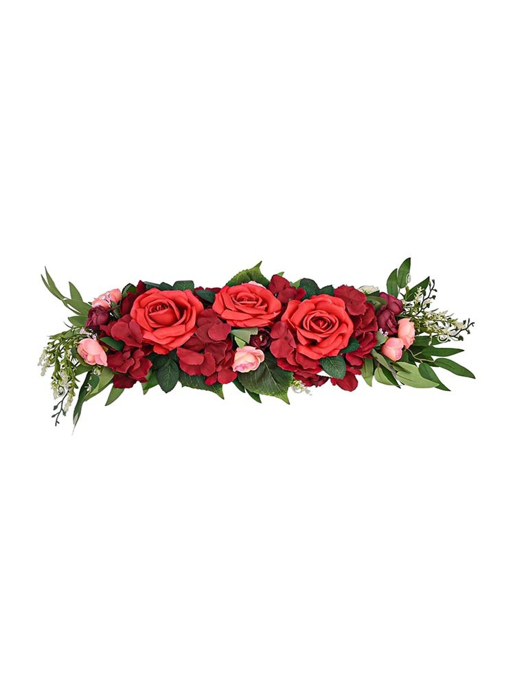 Captivating Beauty Artificial Rose Flower Swag for Indoor and Outdoor Use