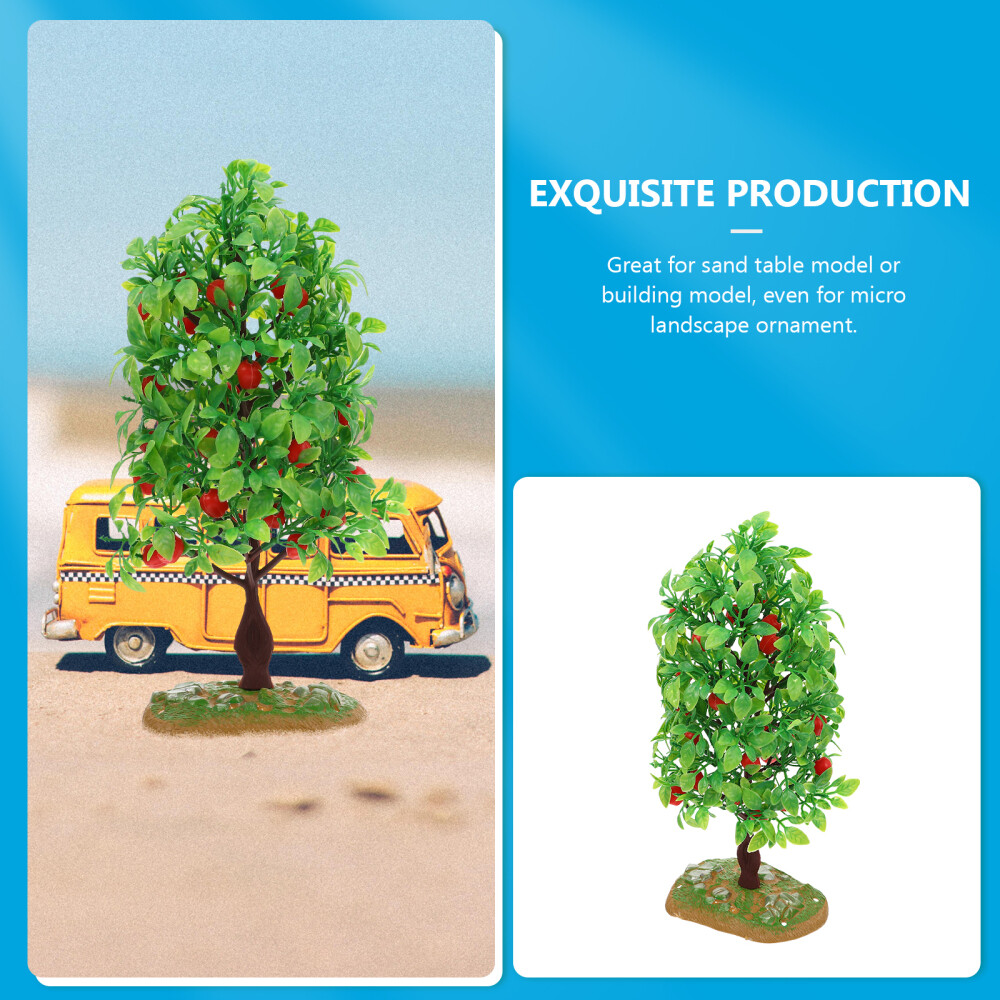 Tree Model Fruitful Artificial Fake Bonsai Faux Indoor