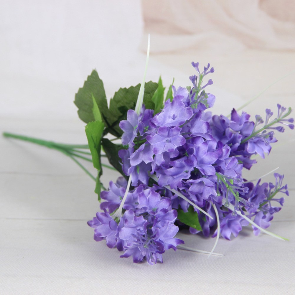 Silk Hyacinth Wedding Decor Reception Decor Realistic Look High-fidelity Silk