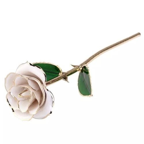 Great Easter Gift: Gold Plated Real Rose Birthday Gift with Box