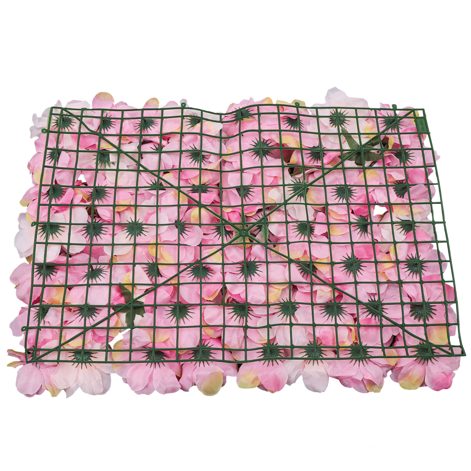 23.6×15.7 inch, 12* Artificial Flower Wall Panels for Wedding Backdrops Decor