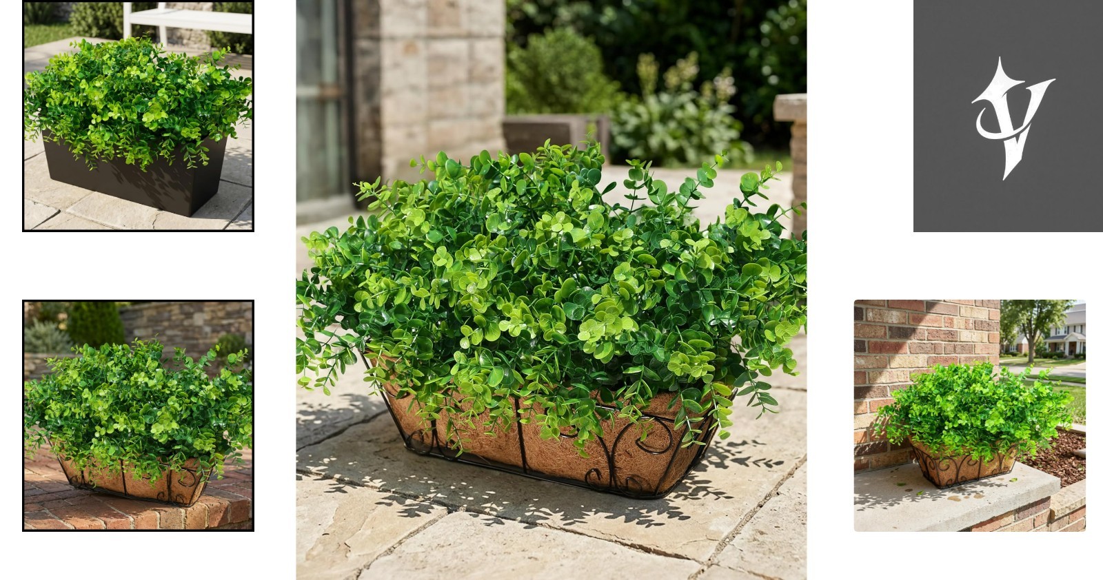 Chic 12 Bundle Artificial Eucalyptus – Durable Faux Plants for All Seasons