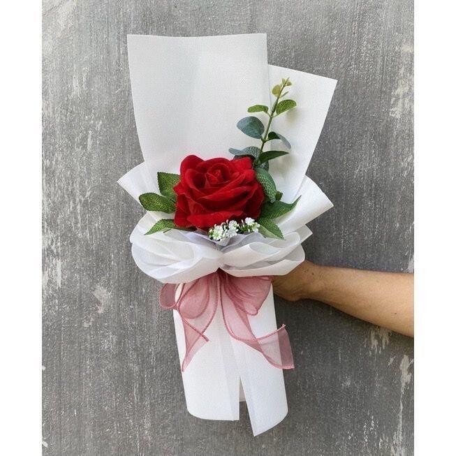 ARTIFICIAL ROSE FLOWER BOQUET FOR VALENTINE DAY