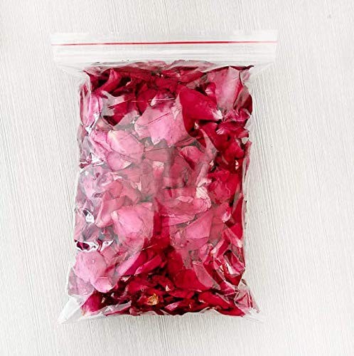 100 Grams Dried Natural Real Red Rose Petals Bath Aromatherapy Wedding Decor
