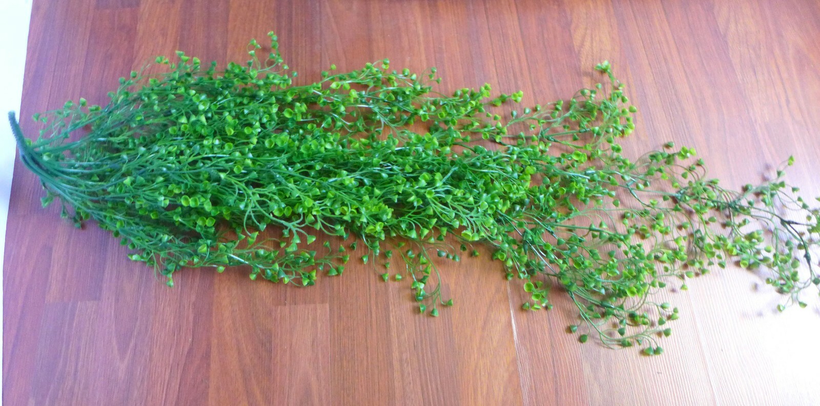 15 stems Green Plastic Admiralty Cane Rattan Artificial Plant Hanging (V9)