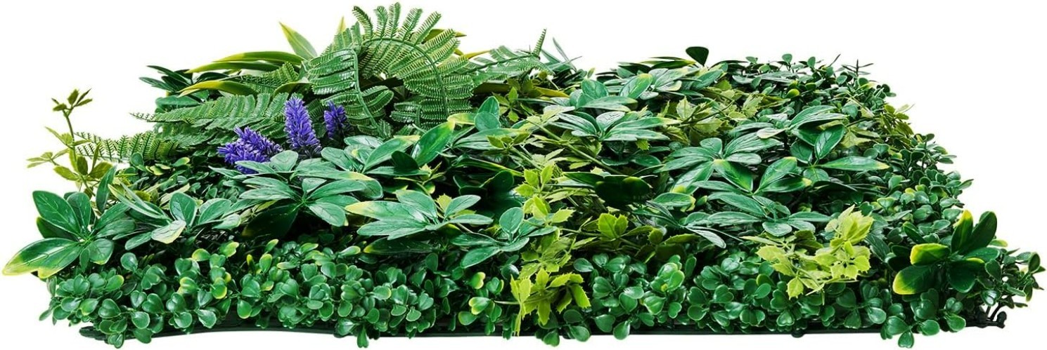 Easy-to-Install 3D Grass Wall Panels for Stunning Greenery Backdrops – 12 Panels