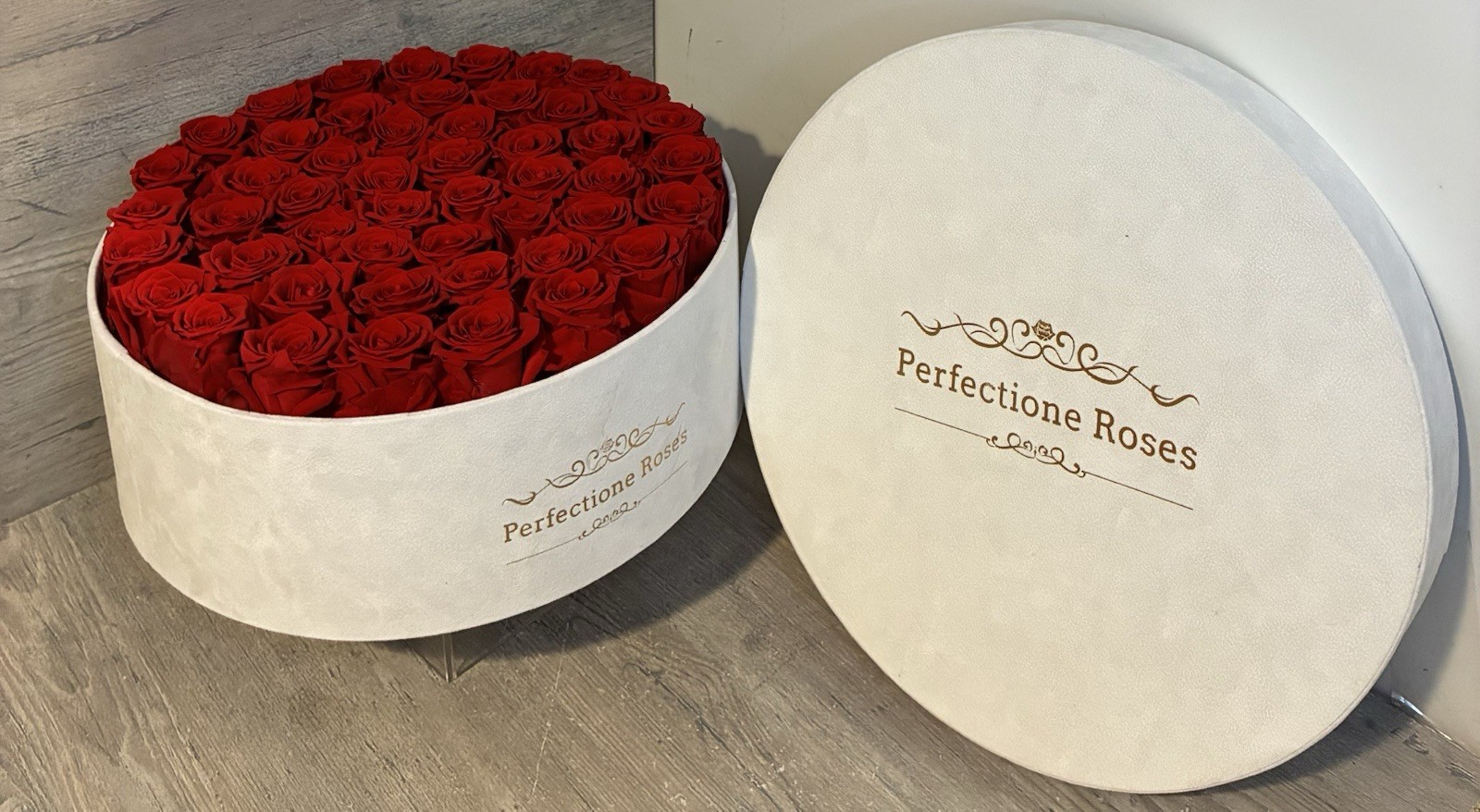 Perfectione Roses 50 Roses in a Box, Mothers Day Bday Roses Last 2-3 Years!
