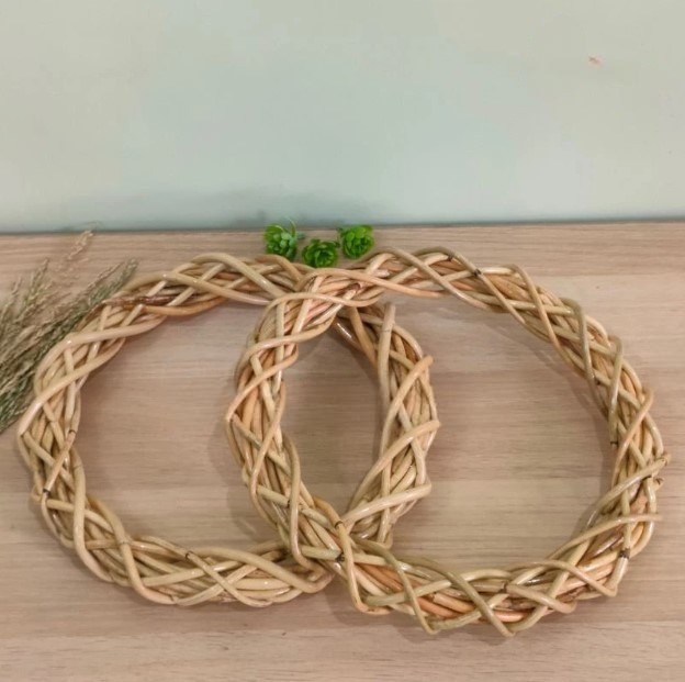 25cm Rattan Hoop Wreath Ring Wall Decor Wedding Backdrop Buy 1 Get 1 Free