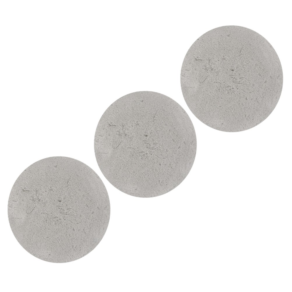 3Pcs Reusable Floral Foam Spheres Light Grey for Flower Arrangement Sets DIY