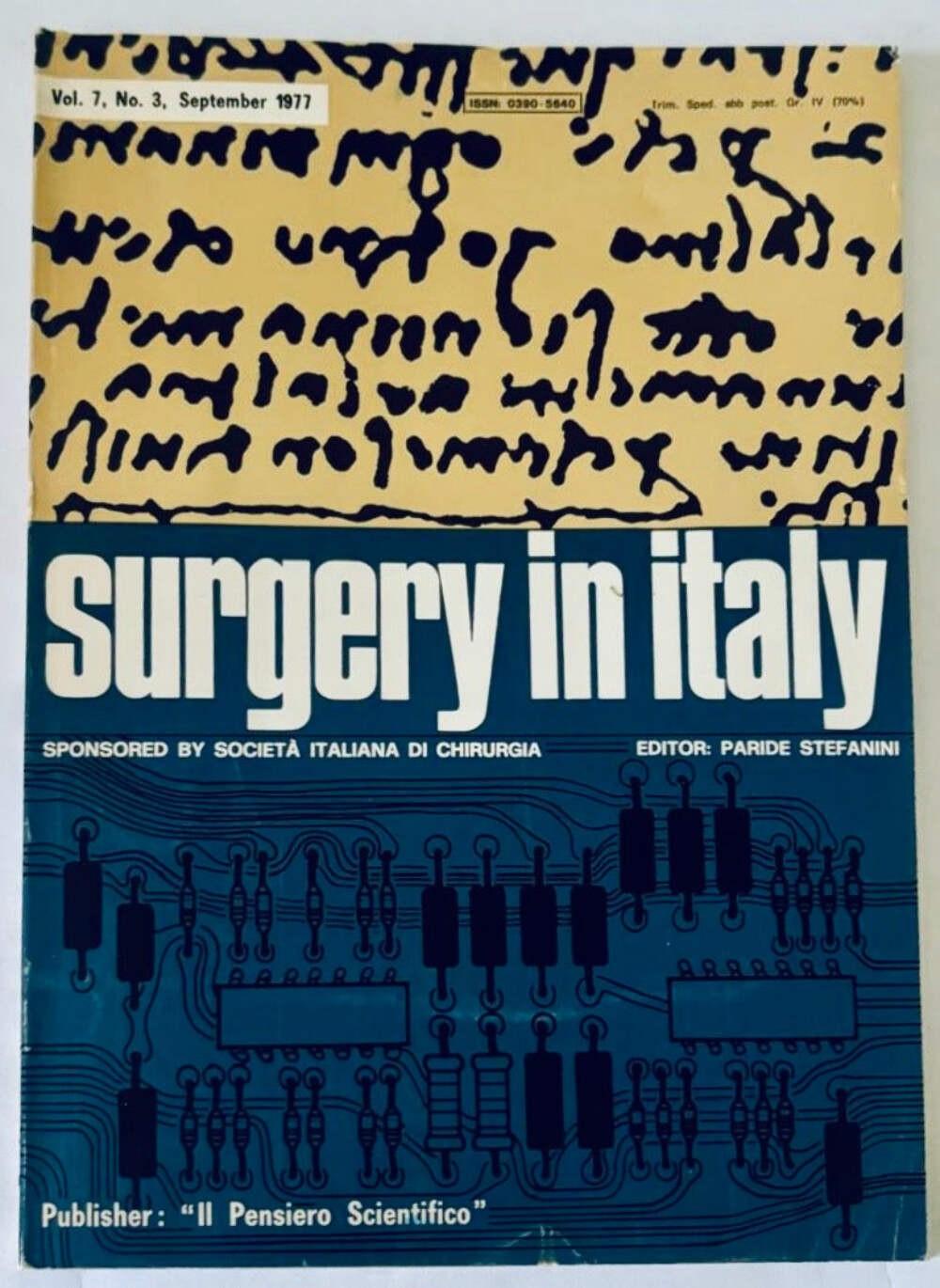 SURGERY IN ITALY | VOL. 7 no 3 SEPTEMBER 1977 | PARIDE STEFANINI –