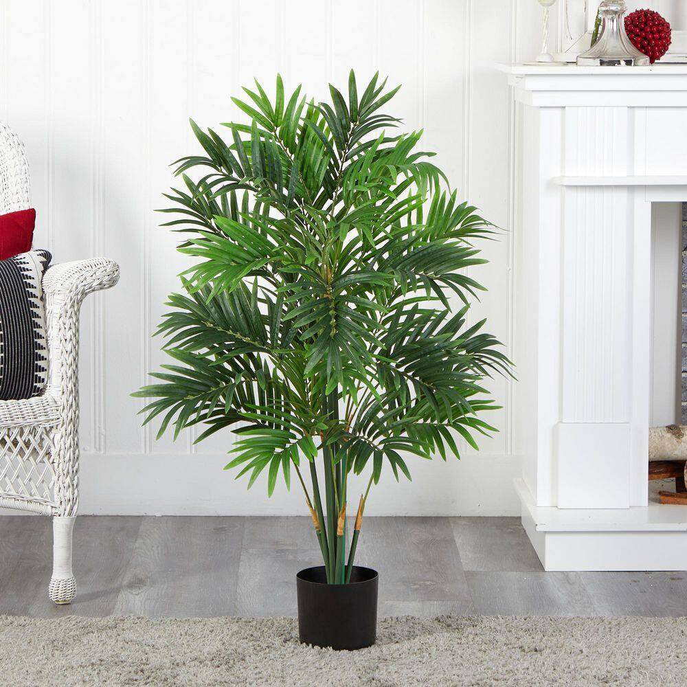 Lifelike 3 Ft. Artificial Areca Palm Tree – Perfect Indoor Decor Plant