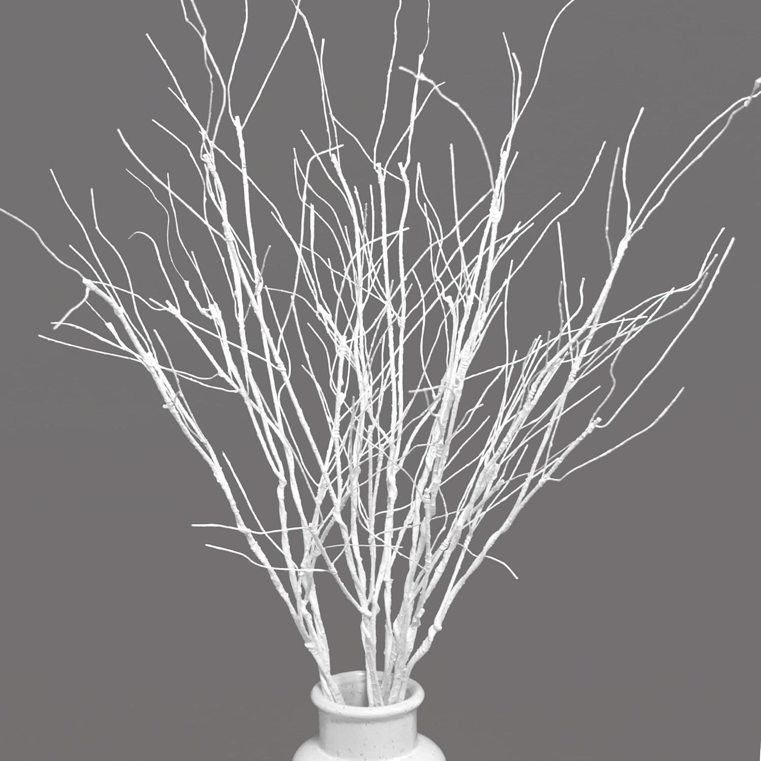 10 PCS Artificial Branches Curly Willow Branches Olive Branches for Vases 30.7
