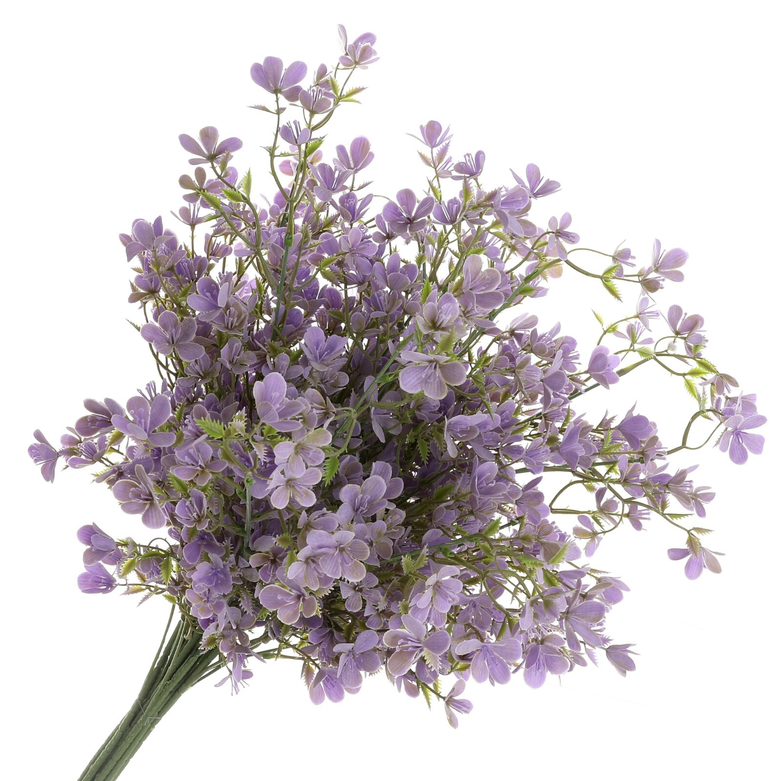 Grand Verde Artificial Flowers Long Stems Plastic Faux Bouquet, Bulk Lot 5pcs