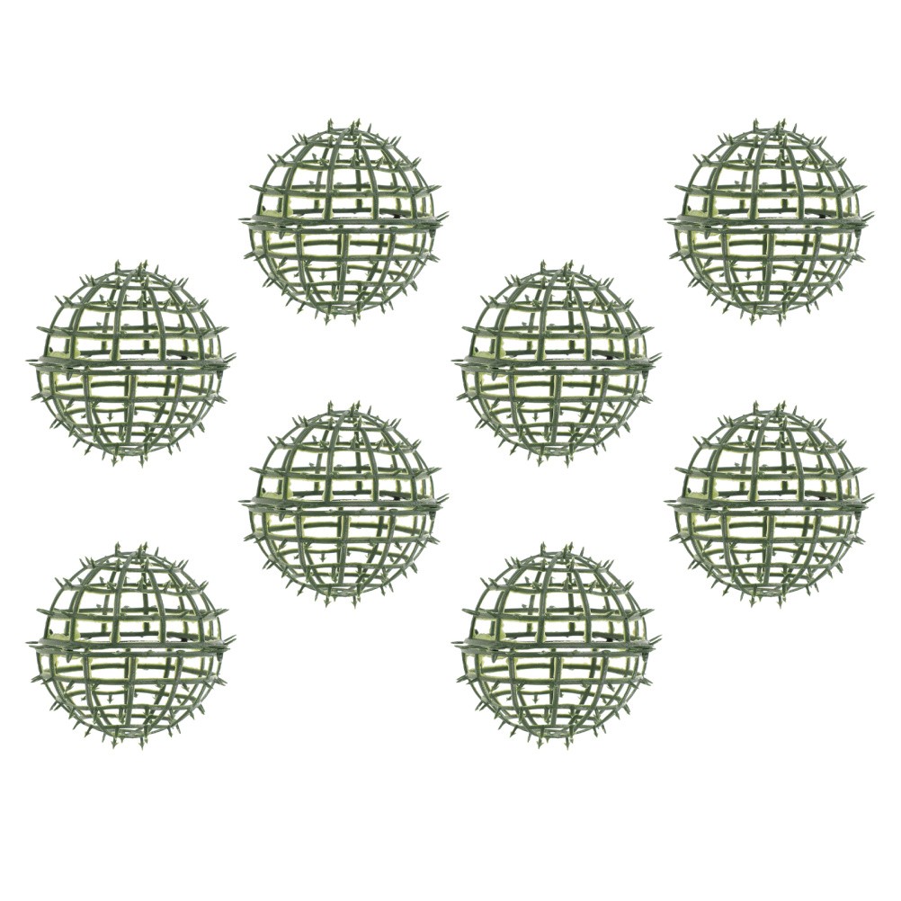 8 Pcs Flower Arrangement Frame Artificial Plant Cage Topiary Ball