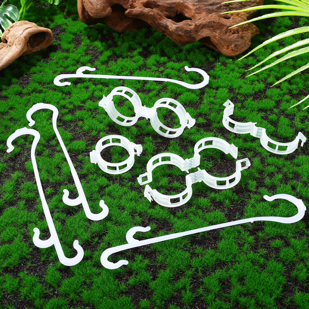 200PCS Plant Support Clips with Plant Support Hooks Garden Support Clips