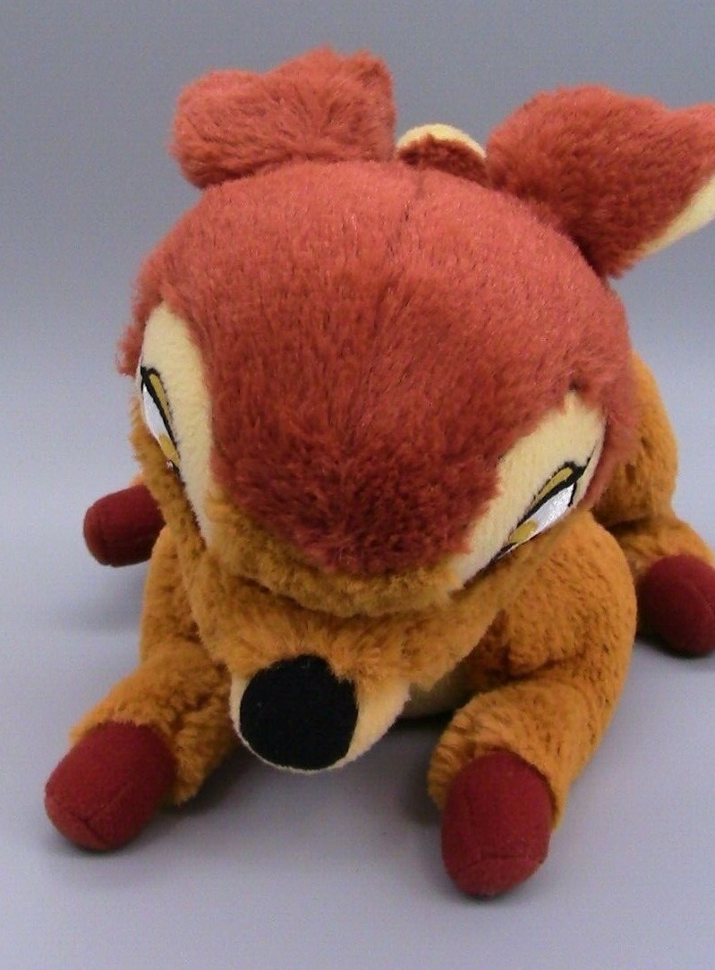 Tokyo Disney Resort Exclusive BAMBI Lying Plush Deer Fawn Stuffed Animal