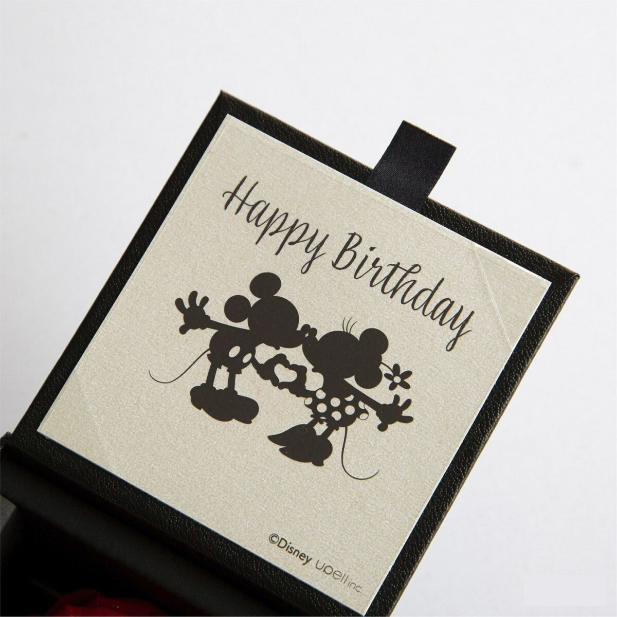 AMOROSA MODERNO Diamond Rose Disney Edition Happy Birthday NEW