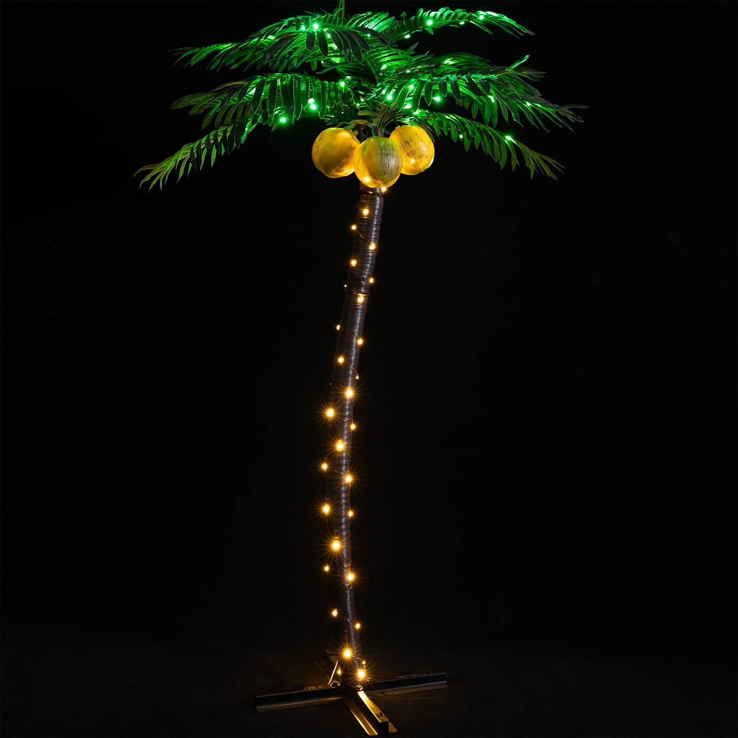 5ft Palm Tree with 136 LEDs, Reinforced Version