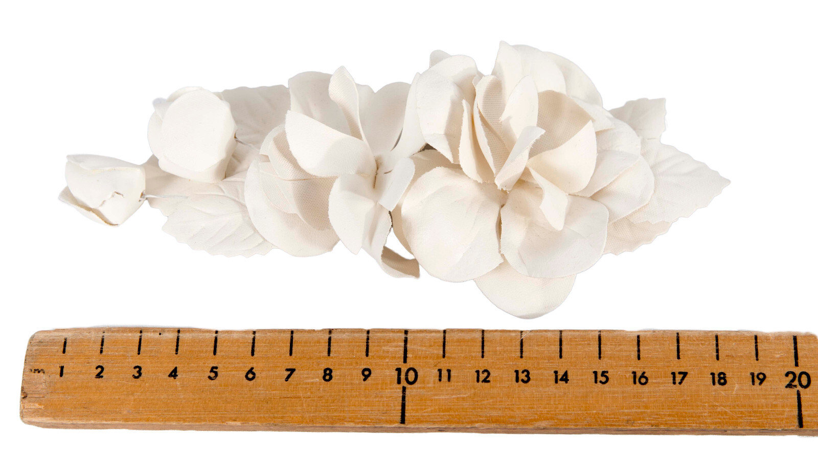 Long 17cm Leather Flower Fascinators Hat Making DIY Craft Millinery – AU Seller