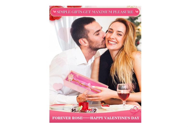 Valentines Day Gifts for Her Gifts for Birthday Galaxy Rose Glass Flowers