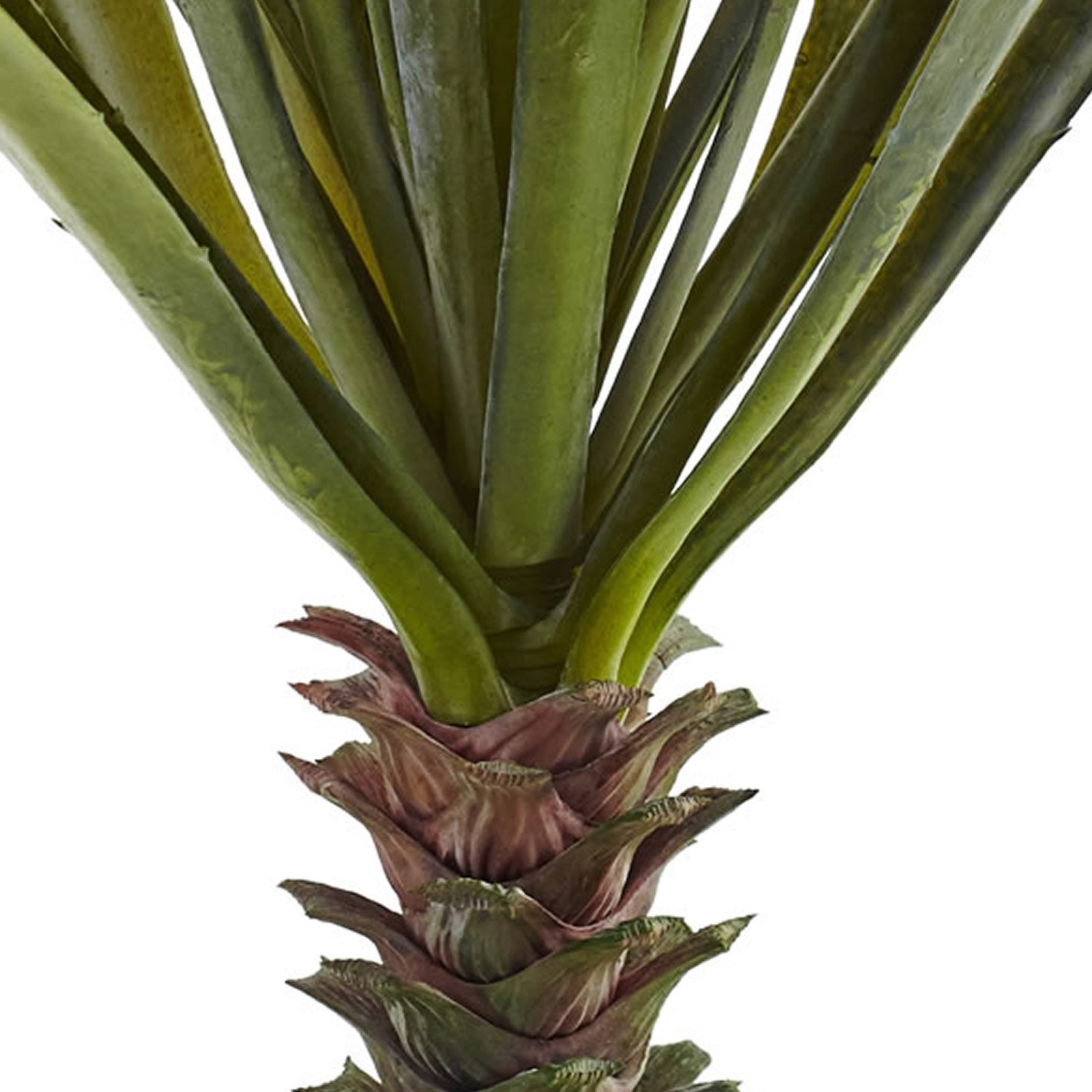 Nearly Natural 18″ Spiky Stand-Alone Agave Succulent Plant in Green (Set of 2)
